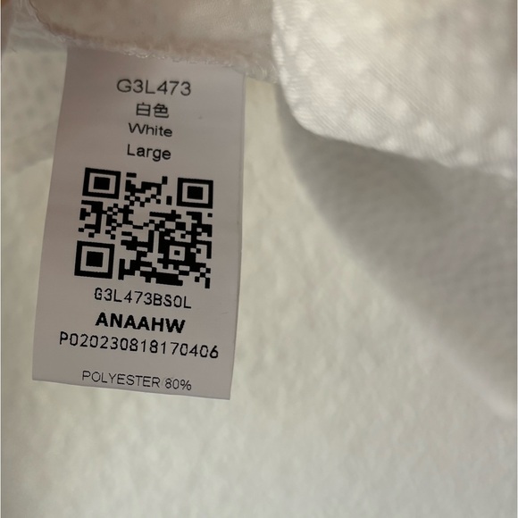 NWOT Karlywindow Men’s White Casual Henley Shirt Lightweight Gauze Top - Picture 7 of 9